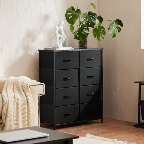 Sweetcrispy 8 Drawer Black Dresser - Image 2