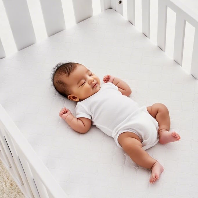 American Baby Company 2 Pack Waterproof Mini Crib Mattress Protector 38x24 - Image 5