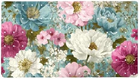 Baby Bath Mat Non Slip 26.8"x15.1" Bathtub Mat by Anna+Cowper