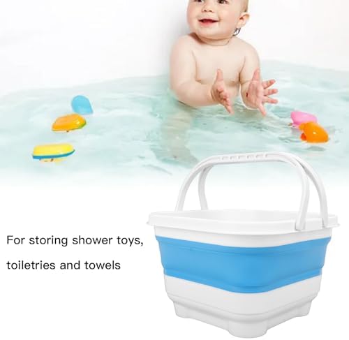 Bath Toy Storage Organizer, Foldable Bath Toy Holder - Image 4