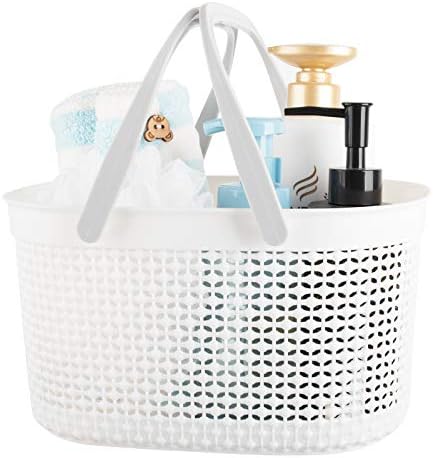 rejomiik Portable Plastic Shower Caddy Basket by rejomiik