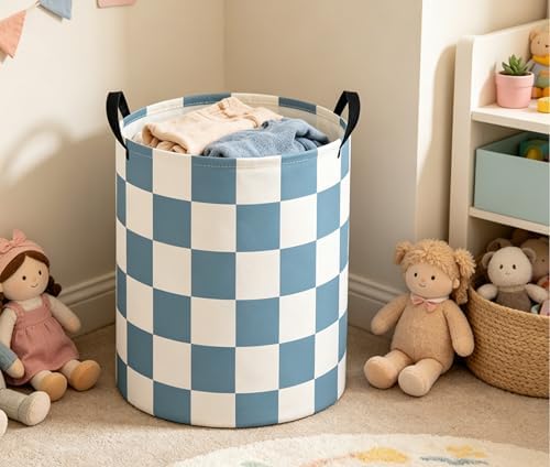 Baby Laundry Basket Baby Nursery Hamper Kids Laundry Basket Toy Storage Bin - Image 3