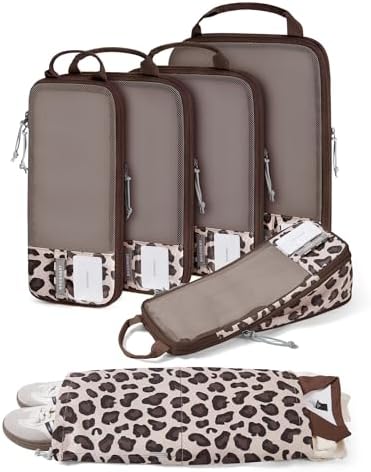 BAGSMART Compression Packing Cubes by BAGSMART
