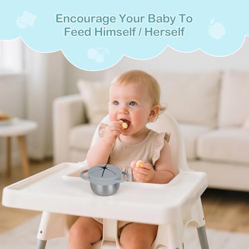 Daximo 2 Pack Snack Cups for Toddlers Spill Proof - Image 7