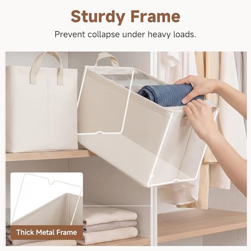 StorageWorks Fabric Storage Bins, Storage Basket - Image 3