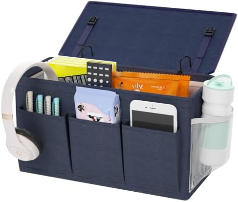 Bedside Caddy Storage Organizer by Edudif