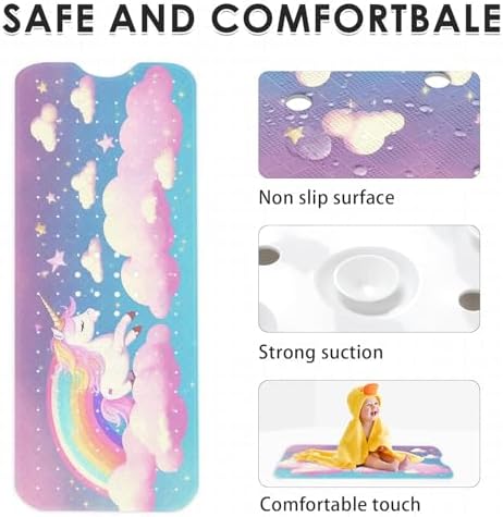 Bathtub Shower Mat 40X16 Inch, for Toddler - Image 4