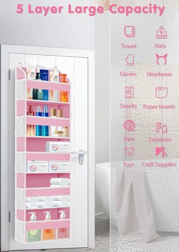 TAHAVICE 2 Pack Over the Door Storage Organizer - Image 5
