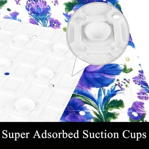 Non Slip Shower Mat Bathtub Mat 15.1x26.8 Inch, Quick Dry Bath Mat - Image 3