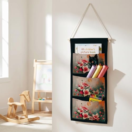 IAXIC Canvas Wall Hanging Organizer - Image 4