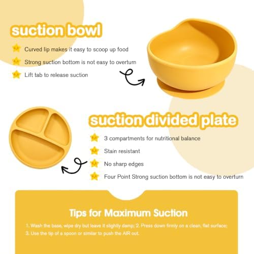 Silicone Baby Feeding Utensils Set - Image 6