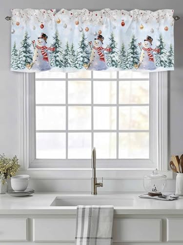 Vandarllin Snowman Valance Curtains - Image 2