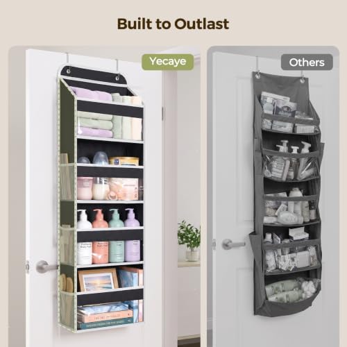 LAMU Over the Door Organizer, Large Capacity Behind the Door Storage - Image 6