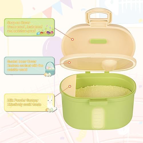 Accmor Baby Formula Dispense On The Go, Portable Milk Powder Formula Dispenser - Image 5
