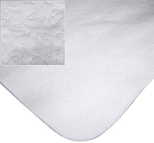 American Baby Company 2 Pack Waterproof Flat Crib Mattress Pad Cover 52x28 - Image 4