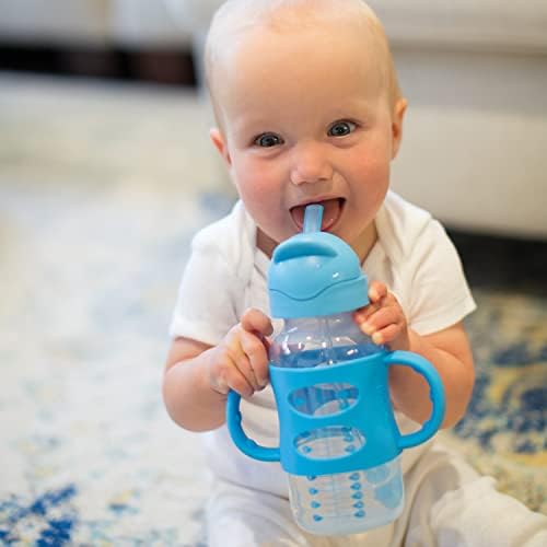 Dr. Brown's Milestones Wide-Neck Sippy Straw Bottle - Image 3