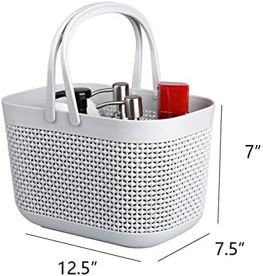 Plastic Portable Shower Caddy Basket, Storage Organizer - Image 4