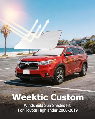 Weektic Custom Windshield Sun Shade Umbrella - Image 5
