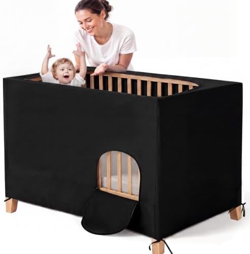 Blackout Crib Cover, Breathable Canopy by Unknown