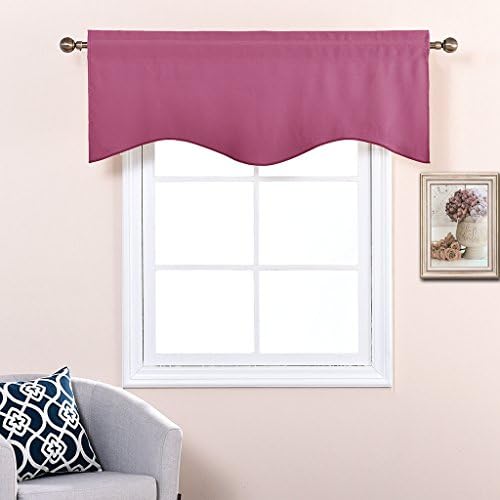 NICETOWN Blackout Valance for Girl's Room Window - Image 3