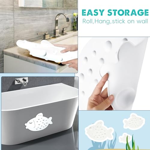 ZHICHENG Non-Slip Bathtub Mat for Kids - Image 5