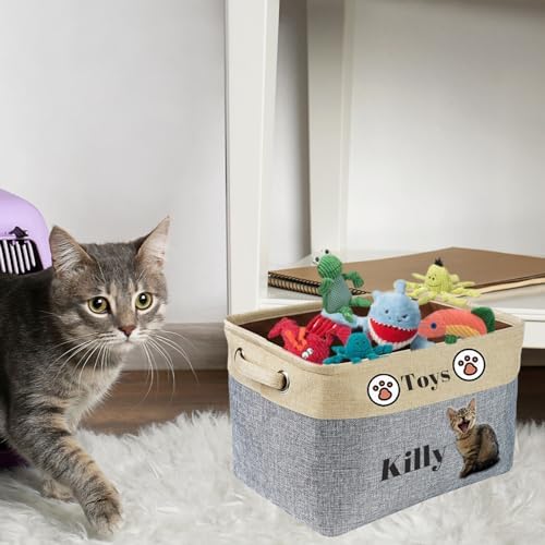 Personalized Dog Toy Storage Basket - Image 5