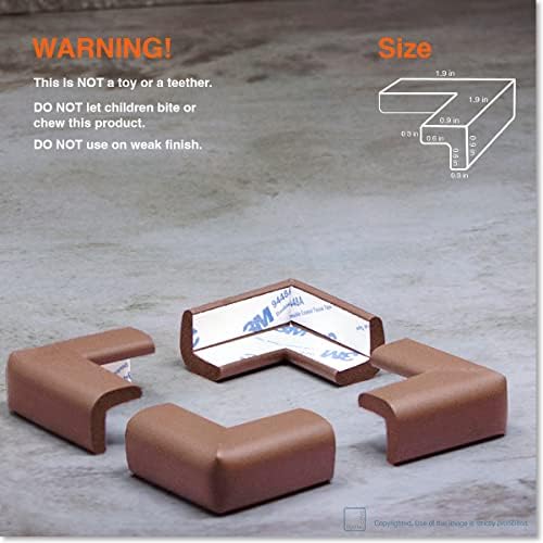 Roving Cove Baby Proof Corner Protector, 8 Small Corners - Image 6