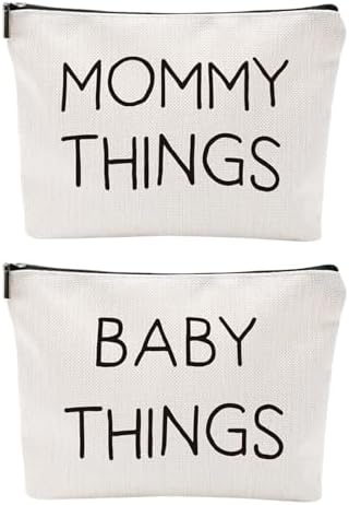 Mom & Baby Pouch Set, Diaper Bag Organizer Insert by Baobeily