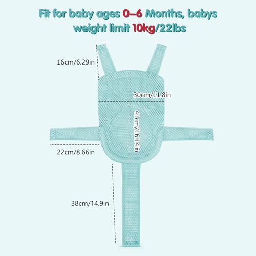 Colorlife Baby Bath Seat Support Net Infant Bathing Seat Support Mat, - Image 6