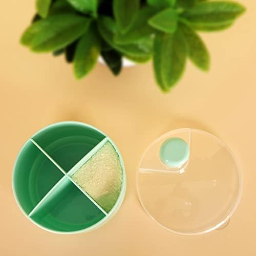 Accmor Formula Dispenser On The Go, Non-Spill Rotating Four-Compartment Formula - Image 3