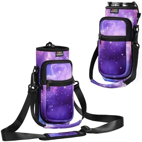 Nuovoware Magnetic Gym Bag, 64oz Water Bottle Carrier Holder, Adjustable by NUOVOWARE