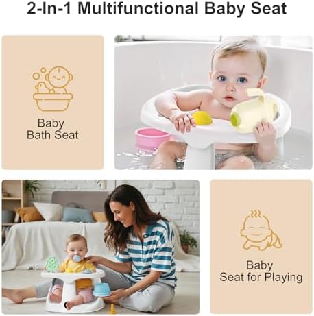 Baby Bath Seat, Bath Seats for Babies Sitting Up - Image 5