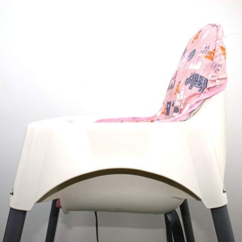 ZARPMA Cotton Seat Covers for IKEA Antilop Highchair, Cotton Surface and Padded - Image 4