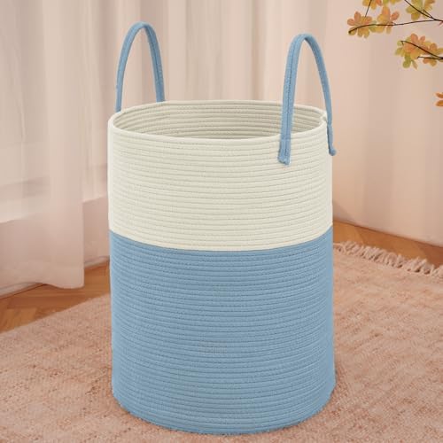 JMvicyroam 80L Cotton Rope Laundry Basket Hamper by JMvicyroam