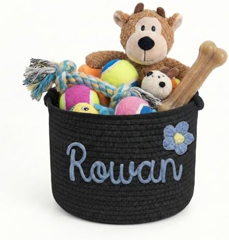 Personalized Dog Toy Storage Basket by Welcome