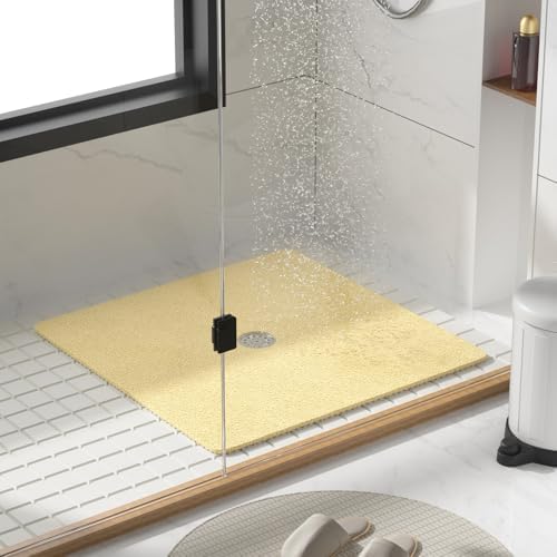HITSLAM Square Shower Mat, 27 x 27 Inch Non Slip Bath Mat - Image 7
