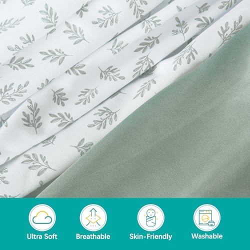 Baby Bassinet Sheets 4 Pack Compatible - Image 2