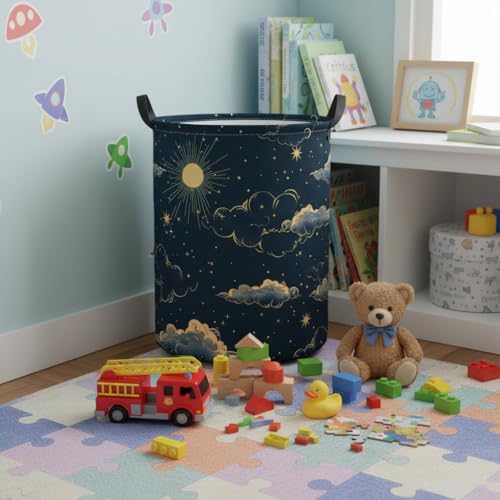 Baby Laundry Hamper kids laundry Basket Waterproof Storage Bin - Image 3