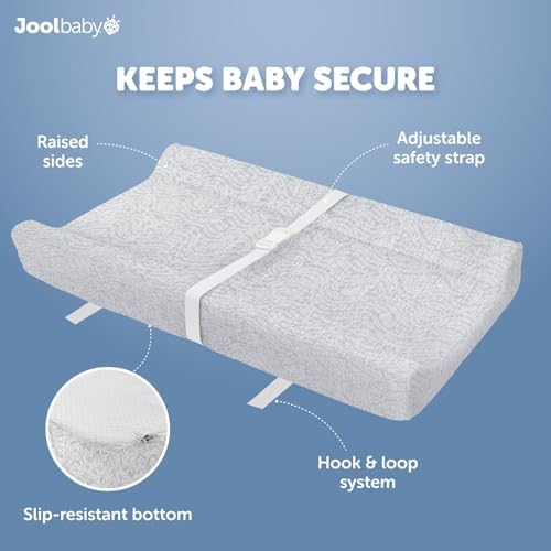 Jool Baby Soft Changing Pad + Washable Cover - - Image 5