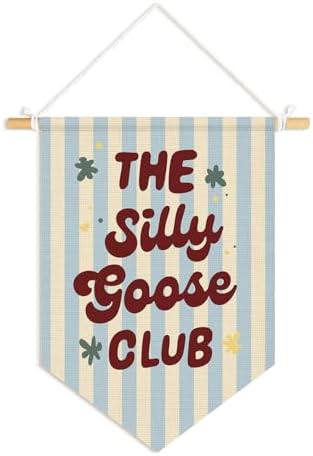 Goose Nursery Wall Pennants Banner, Goose Classrom Decor by Unknown