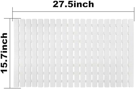 BEMISO Shower Mat Non Slip Bathtub Mat 27.5 x 15.7 Inch Bath Mat - Image 5
