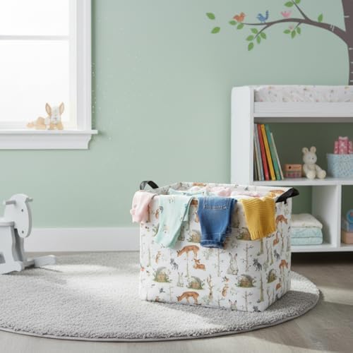 Rectangular Valentines Basket Fabric Storage Bin Storage Boxes Collapsible - Image 3