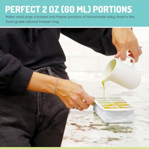 melii Silicone Baby Food Freezer Tray - Image 6