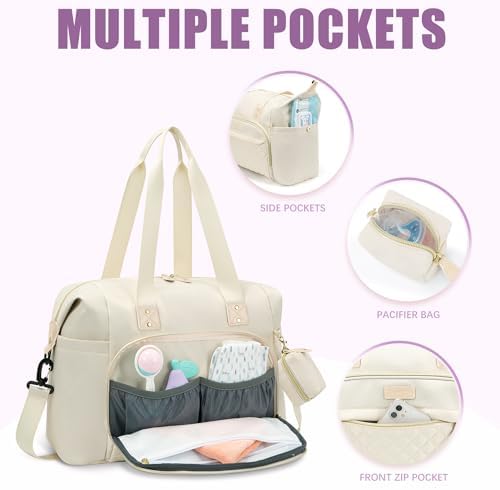 Tuwubi Diaper Bag Tote, Baby Diaper Bag - Image 2