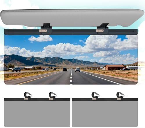 Veharvim Sun Visor Extender for Car, Visor Extender Attachment for Car by Veharvim