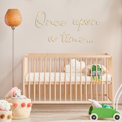 JarThenaAMCS Once Upon a Time Wooden Sign Reading Corner Sign Rustic Nursery - Image 4
