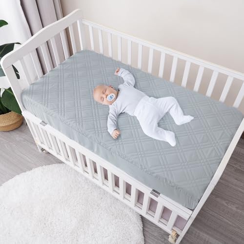 david's kids 2 Pack Waterproof Crib Mattress Protector, Fit Standard Crib and - Image 2
