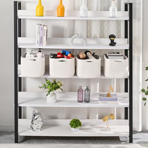 ICERZCZ Storage Baskets for Organizing & Shelves, Woven Cotton Rope - Image 2
