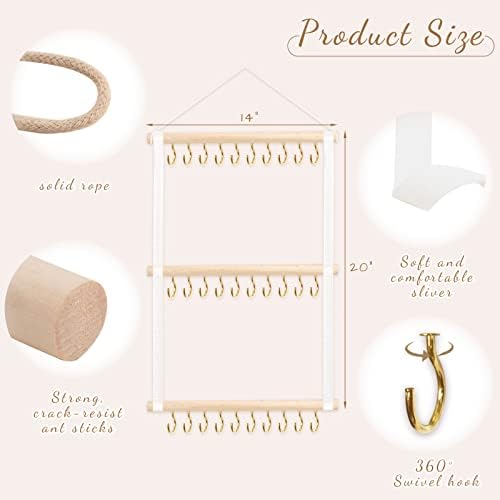 POVETIRE Headband Holder Head Bands Organizer - Image 4