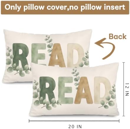 Plant Classroom Decor 12x20 Read Pillow Cover - Image 3